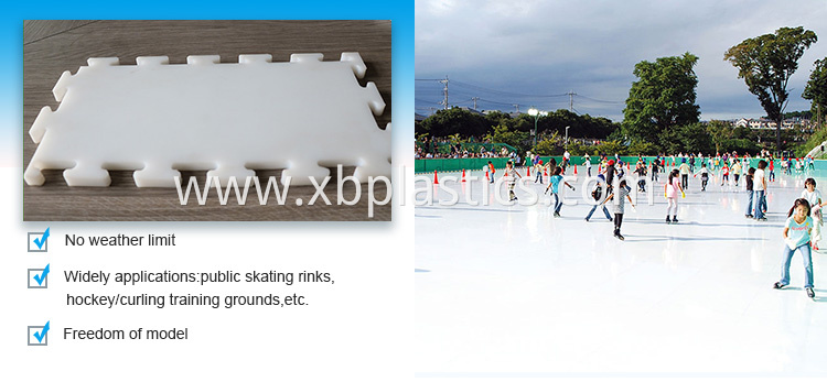 Synthetic Ice Rink Panel Synthetic Ice Rink Panel